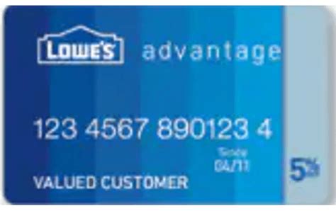 Lowes Store Credit Card